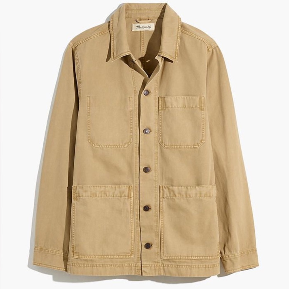 Madewell Garment-Dyed Canvas Chore Jacket